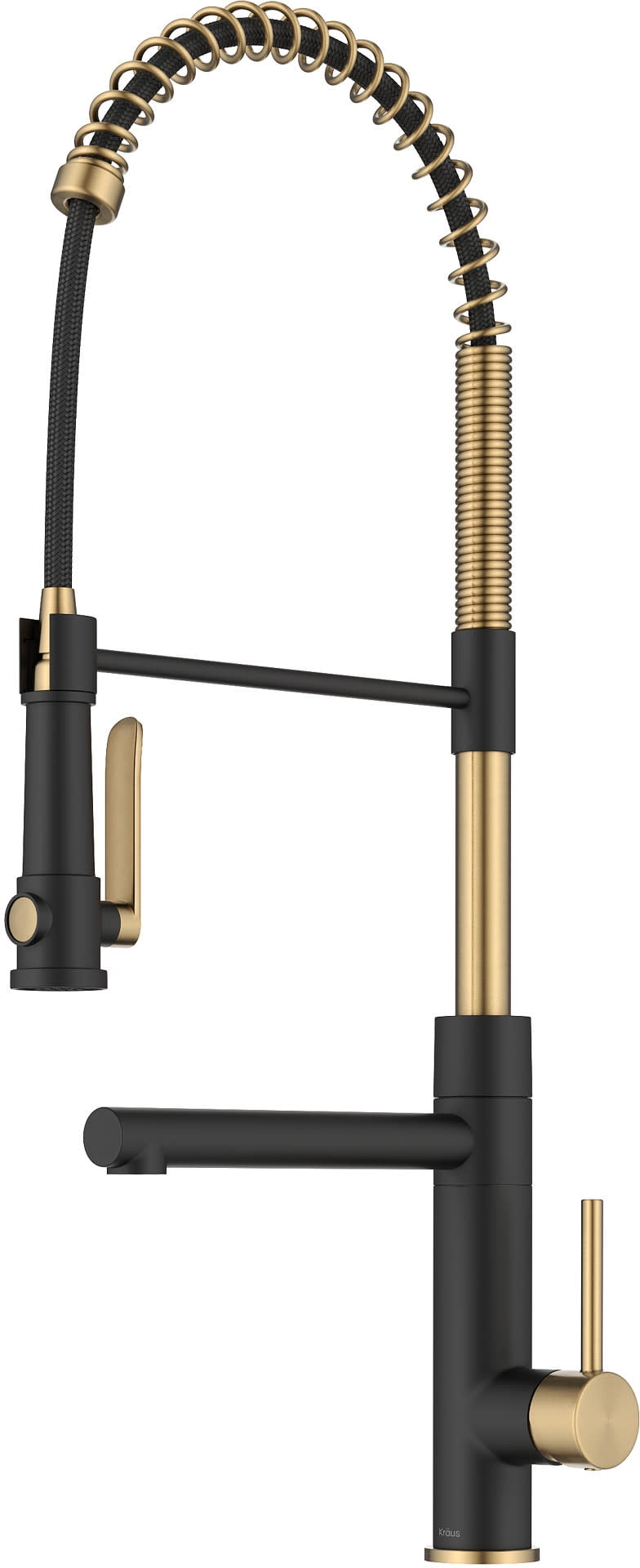 Kraus KPF-1605BBMB Artec Pro 1.8 GPM Single Hole Pre-Rinse Pull Down Kitchen Faucet - Spot
