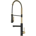 thumbnail image 1 of Kraus KPF-1605BBMB Artec Pro 1.8 GPM Single Hole Pre-Rinse Pull Down Kitchen Faucet - Spot, 1 of 7