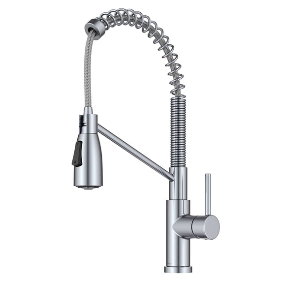 Kraus KPF-1617CH Coda 1.8 GPM Single Hole Pre-Rinse Kitchen Faucet - Chrome