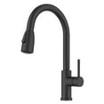 thumbnail image 1 of Kraus Kpf-1626 Coda 1.8 GPM Single Hole Kitchen Faucet - Black, 1 of 7