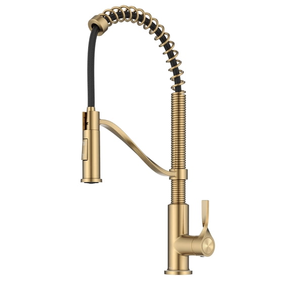 Kraus KPF-2635SFBB Torak 1.8 GPM Single Hole Pre-Rinse Pull Down Kitchen Faucet - Spot