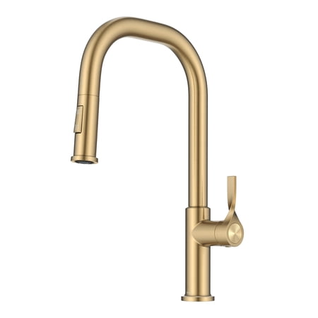 Kraus KPF-2841SFBB Torak 1.8 GPM Single Hole Pull Down Kitchen Faucet - Spot Free Brushed