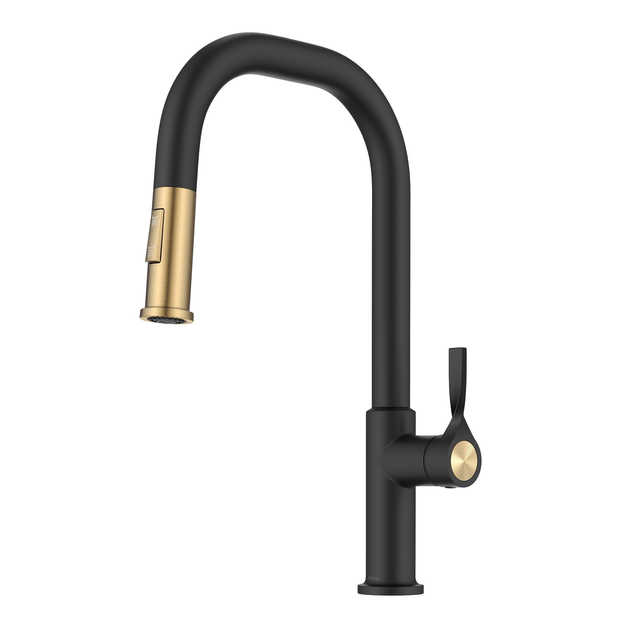 Kraus KPF-2841SFBBMB Torak 1.8 GPM Single Hole Pull Down Kitchen Faucet - Spot Free