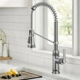 thumbnail image 1 of Kraus Kpf-4110 Allyn 1.8 GPM Single Hole Pre-Rinse Pull Down Kitchen Faucet - Stainless, 1 of 7