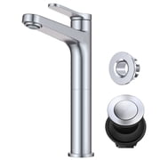 Kraus KVF-1410CH Indy 1.2 GPM Vessel Single Hole Bathroom Faucet - Chrome