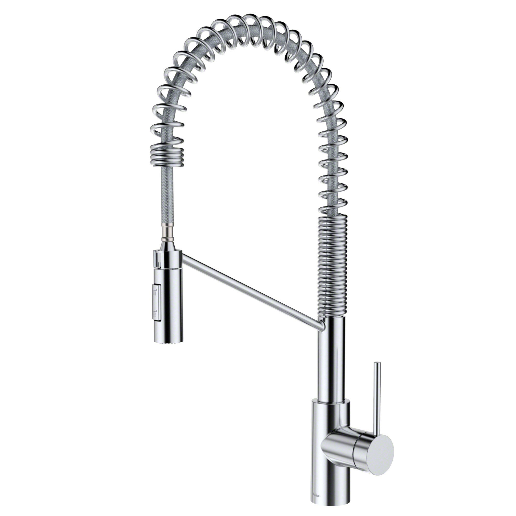 Mainstays 8" Widespread Dual Acrylic Handle Kitchen Faucet, Chrome