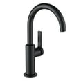 thumbnail image 1 of Kraus Oletto Single Handle Kitchen Bar Faucet in Matte Black, 1 of 9