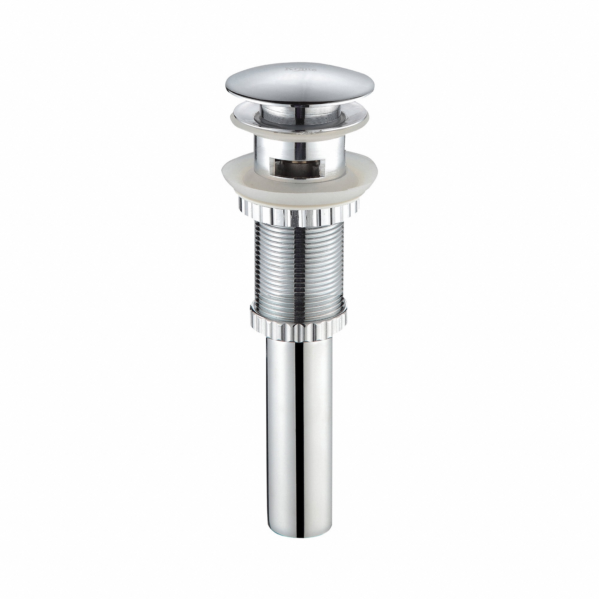 Chrome Pop-Up Bathroom Sink Drain with Overflow