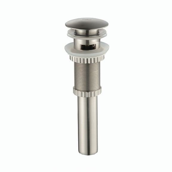 Kraus PU-11SN 1.75 Inches Solid Brass Pop Up Drain with Over in Satin Nickel