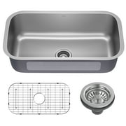 KRAUS Premier 32 Undermount 18-Gauge Stainless Steel Single Bowl Kitchen Sink