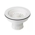 thumbnail image 1 of KRAUS Kitchen Sink Strainer in White, 1 of 7