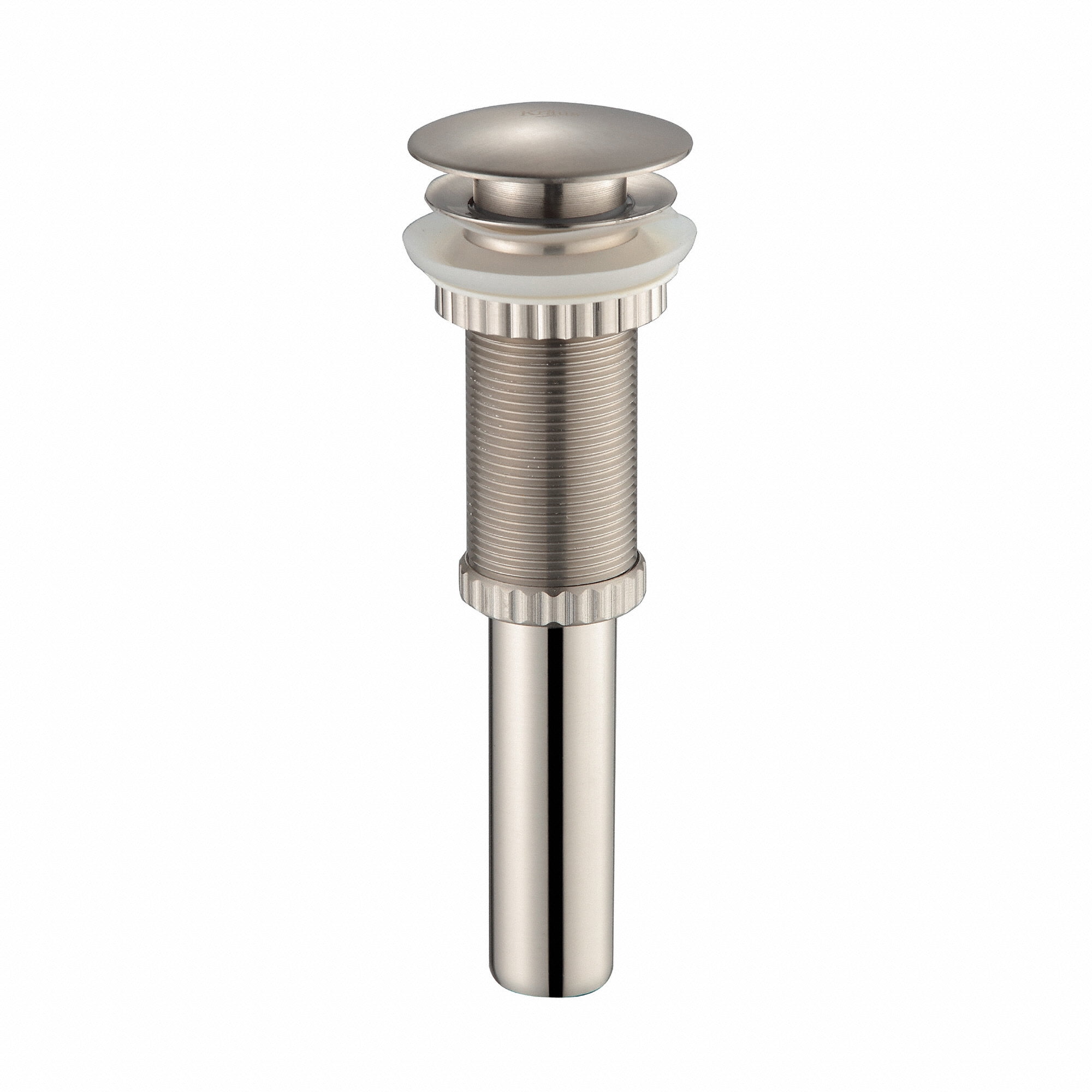 Satin Nickel Modern Pop-Up Bathroom Sink Drain