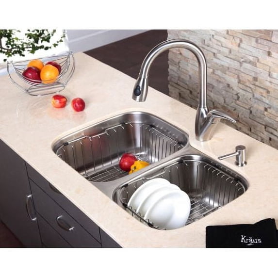 Kraus RB-24-1 Stainless Steel Stainless Steel Rinse Basket Stainless Steel