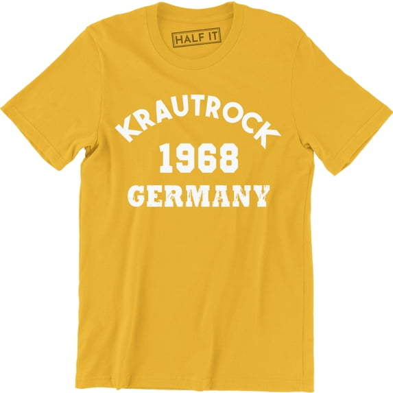 Krautrock 1968 Germany Music Rock Famous for Musician Gifts for Artist T-Shirt