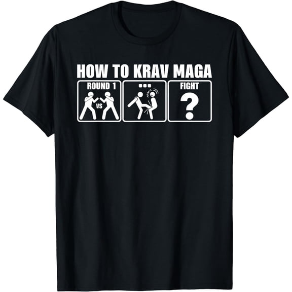 Krav Maga Contact Fight Self-Defence System T-Shirt