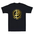 Krav Maga In Hebrew Letters Symbol Golden Print Cool Men's Short Sleeve
