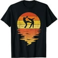 thumbnail image 1 of Krav Maga shirt retro sunset 70s vintage Krav Maga T-Shirt, 1 of 4