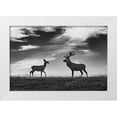 thumbnail image 1 of Kravanja, Jure 18x13 White Modern Wood Framed Museum Art Print Titled - Meeting, 1 of 4