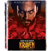 Steelbook Kraven The Hunter 4K UHD + Blu-ray + Digital New