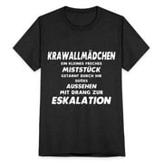 Krawallmaedchen German T Shirts Unisex Tri Blend T-Shirt