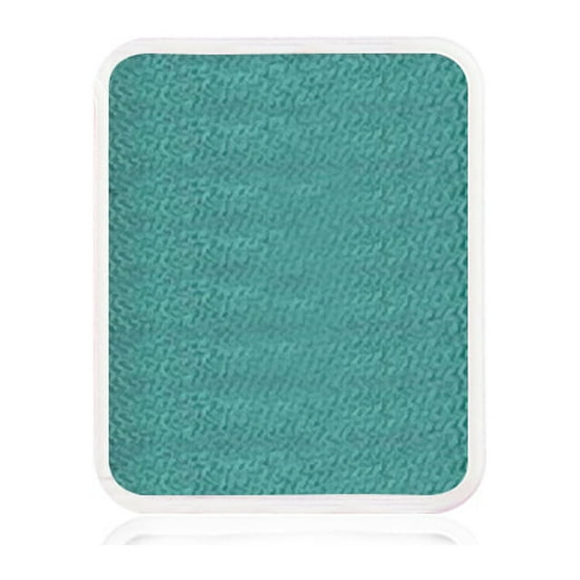 Kraze FX Face Paint Palette Refill - Metallic Green (6 gm) - Hypoallergenic, Non-Toxic, Water Activated Professional Face & Body Painting Makeup Supplies for Sensitive Skin, Kid Safe, Adults