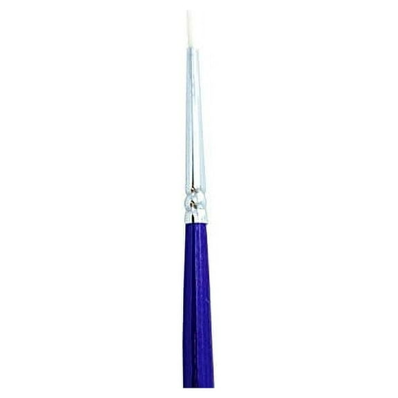 Kraze FX Face Paint Brush - Round # 1, Professional Artist Round Pointed Tip Synthetic Hair Brush for Face & Body Painting