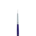 thumbnail image 1 of Kraze FX Face Paint Brush - Round # 4, Professional Artist Round Pointed Tip Synthetic Hair Brush for Face & Body Painting, 1 of 3