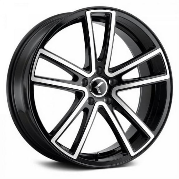 Kraze Lusso-Kr190 17X8 5X114.3 38Et 72.62Cb Black/Machined