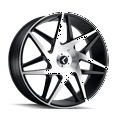thumbnail image 1 of Kraze Phase-Kr192 18X8 5X112/5X114.3 40Et 72.62Cb Black/Machined, 1 of 2