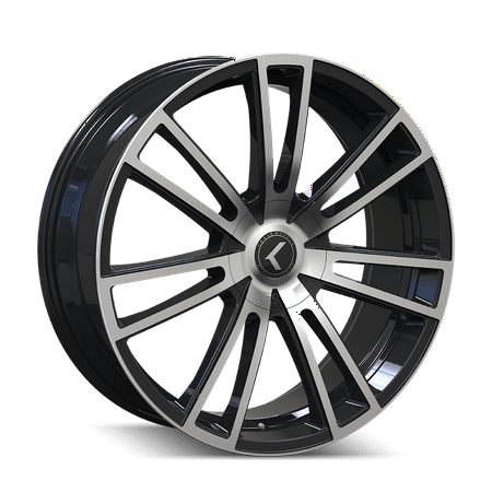 KRAZE SPECTRA-183 22X8.5 5X110/5X127 38ET 72.62CB BLACK/MACHINED