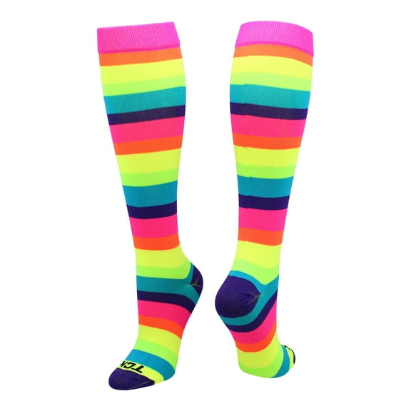 Krazisox Rainbow (Multi-Neon, X-Small)