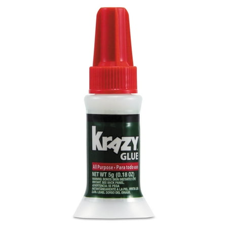 Krazy® Glue, All-Purpose Brush-On Formula, .18 Oz., Clear