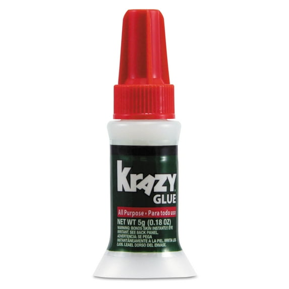 Krazy® Glue, All-Purpose Brush-On Formula, .18 Oz., Clear