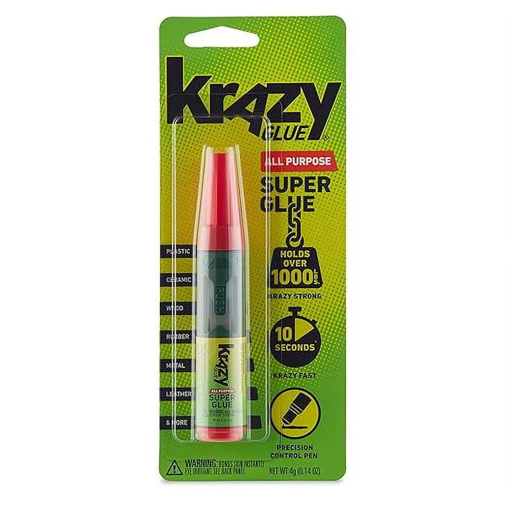 Krazy Glue All-Purpose Gel Precision Control Pen, 4 G, 0.14 Oz..