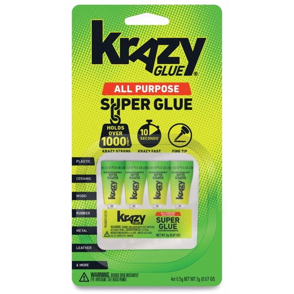 Krazy Glue All-Purpose Super Glue (Pack of 3)