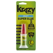Krazy Glue Craft Super Glue, Brush Tip, 5g, 1 Count