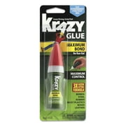Krazy Glue Elmers Durable Squeeze Gel Cyanoacrylate Glue, 014 oz, Clear