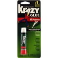 thumbnail image 1 of Krazy Glue KG58548R Instant Krazy Glue All Purpose Tube 0.07-Ounce (Pack of 2), 1 of 1