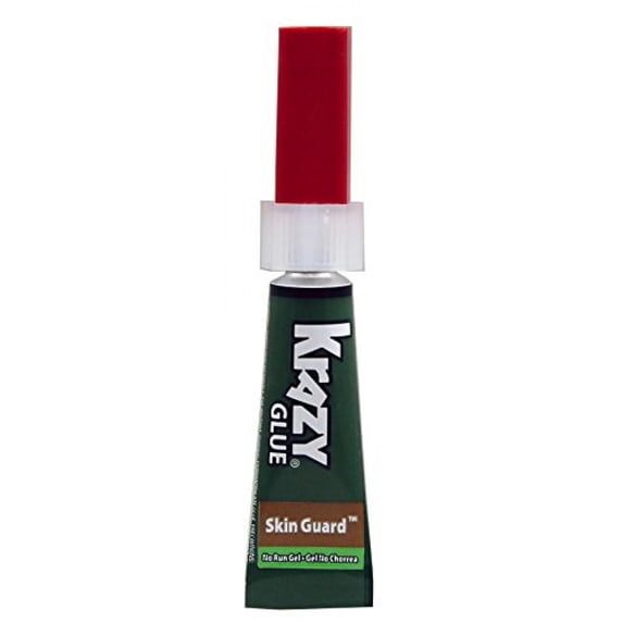 Krazy Glue KG76648R Instant Crazy Glue Skin Guard Formula Gel 0.07-Ounce