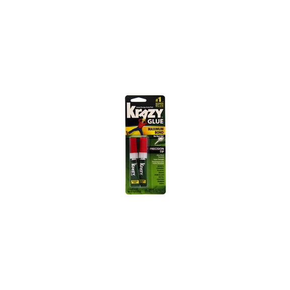 Krazy Glue KG817 Maximum Bond Super Glue, 4 Gram, Pack of 2