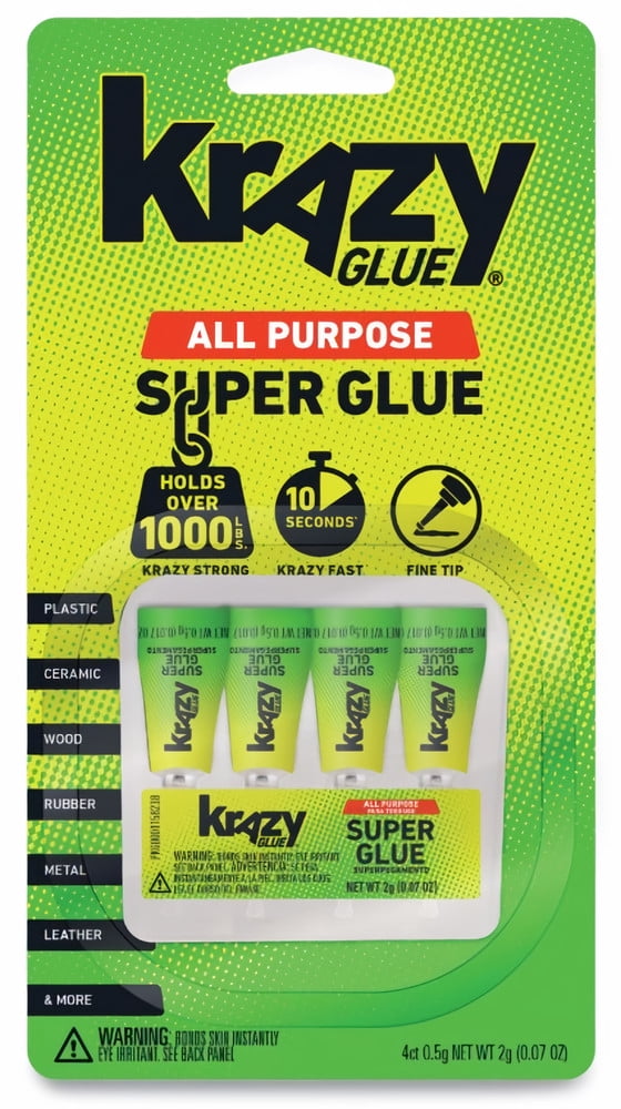 Krazy Glue AllPurpose Super Glue (Pack of 2)
