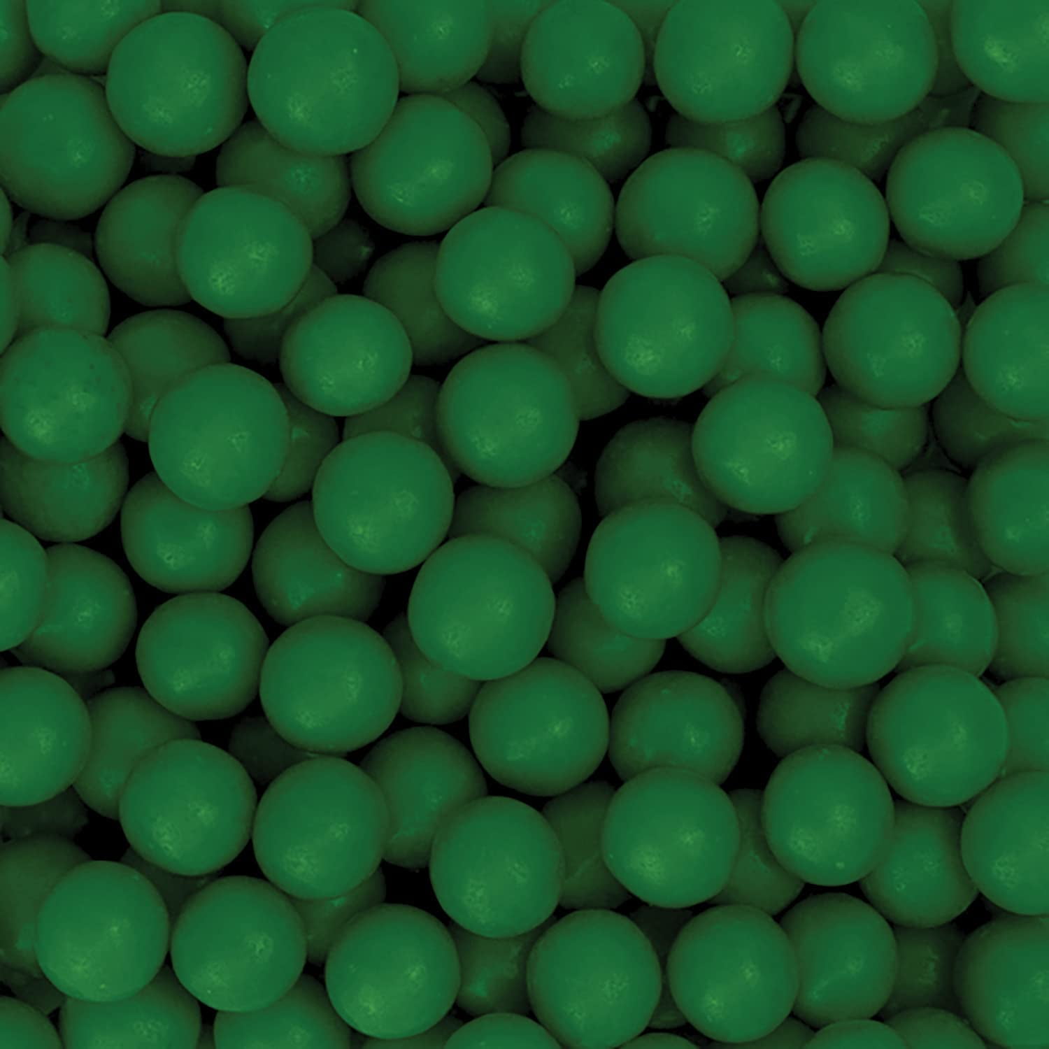 Krazy Green 8mm Beads (1/2 cup 1x Jar) for Baking & Decorating by