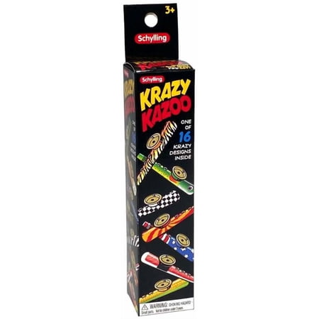Schylling Krazy Kazoo, Multicolor, Beginner, Tin, Regular