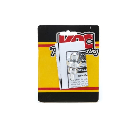 Krc Power Steering Alum Flow Valve -6AN Male ID - 4