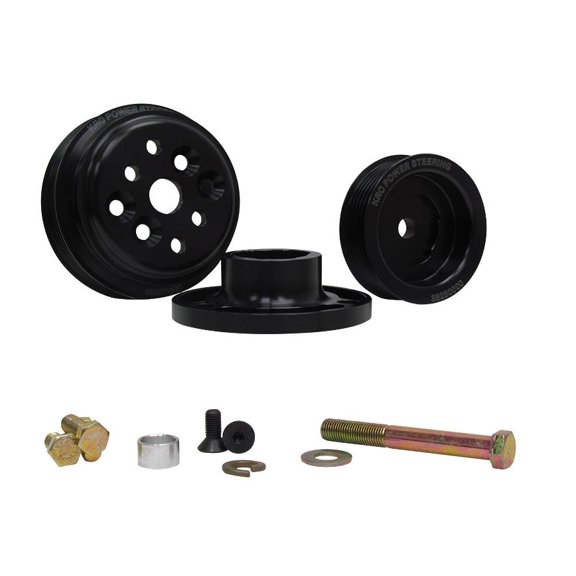KRC Power Steering KIT16225604 Serpentine Drive KIT Small Block Chevy Water Pump