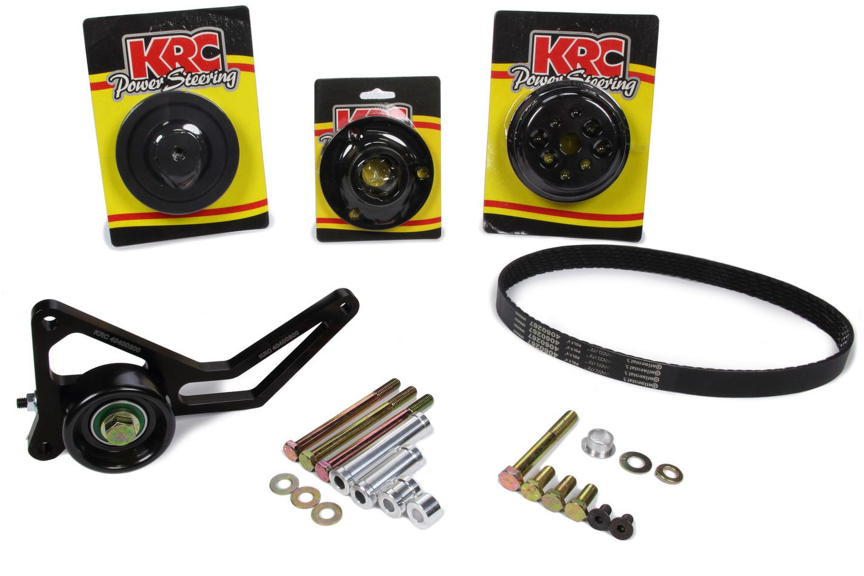 KRC Pro Series Serpentine Pulley Kit 1:1 w/Idler KRC Pro Series Serpentine Pulley Kit 1:1 w/Idler