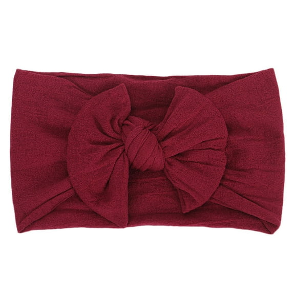Krdevn 1Pc Cute Baby Toddler Bowknot Headband Hairband Headwear