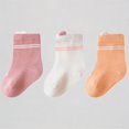 thumbnail image 1 of Krdevn 3-Packs Soft Baby Socks for Toddlers Cozy Kids Socks with Cute Cartoon Designs Breathable Comfortable Everyday Wear,3-5 Years, 1 of 8
