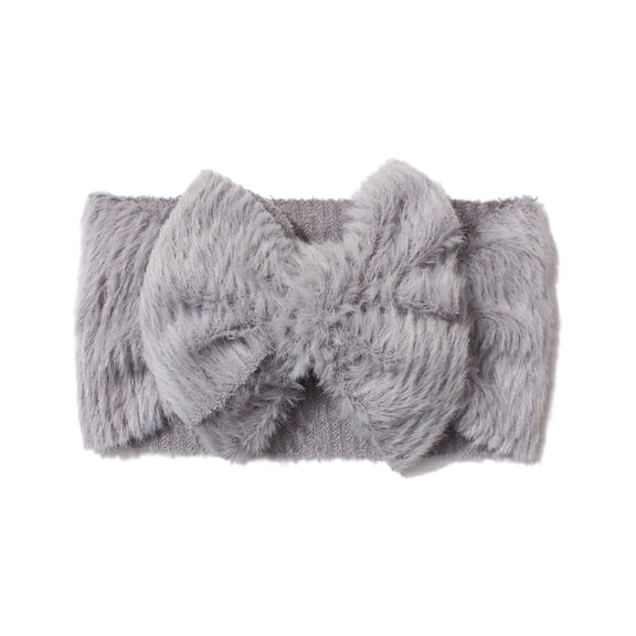 Krdevn Baby Headband with Bow - Soft Solid Hair Band for and Toddlers,0-36 Months