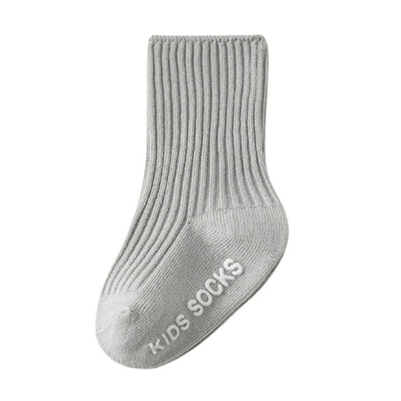 Krdevn Baby Socks - Baby Winter Socks Glue Dispensing Floor Socks Floor Crawling Socks - Socks for Baby Girl,Color:Light Gray,Size:0-1 Years